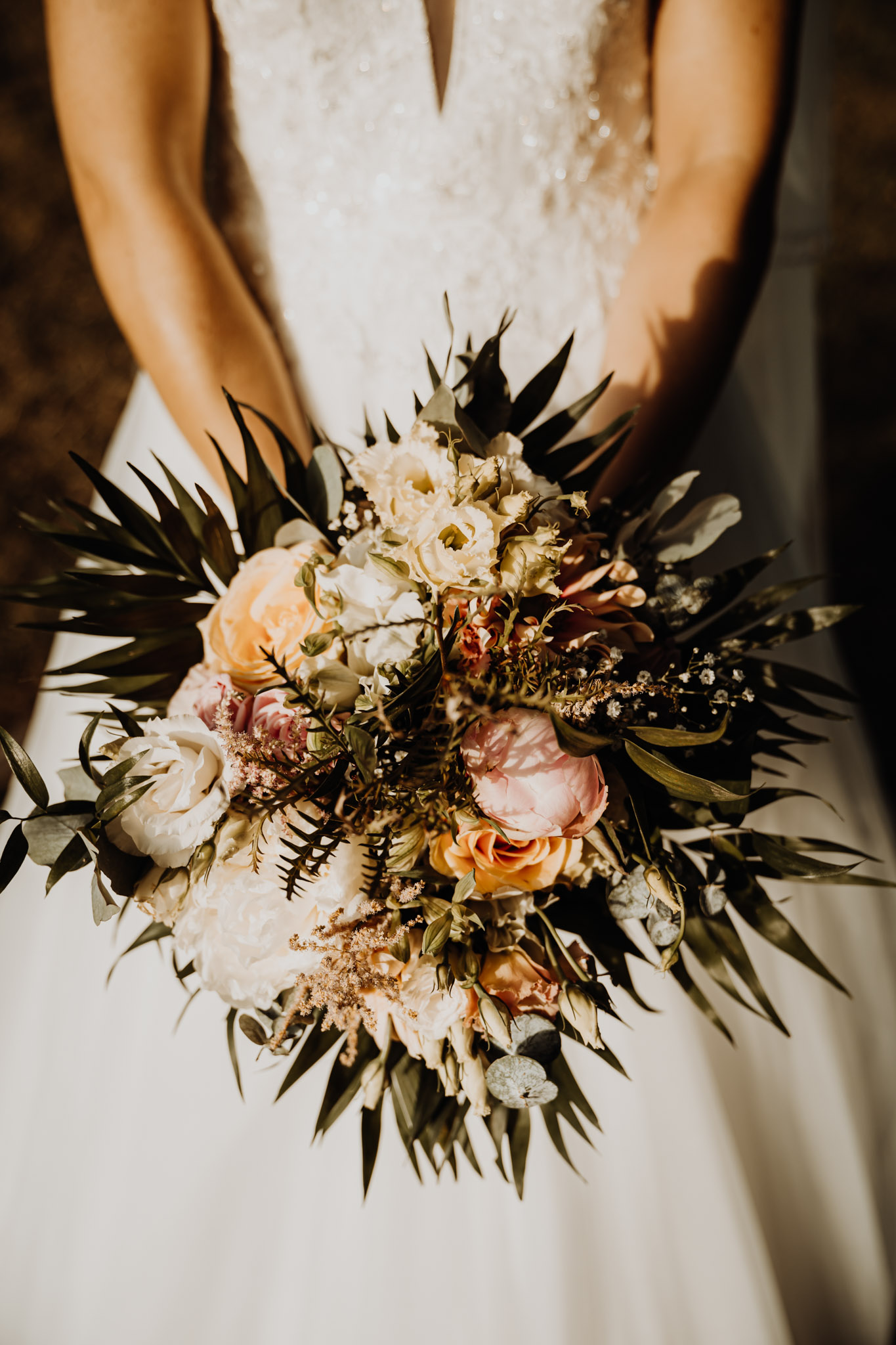 photographe de mariage extérieur de la bastide de cazaubon