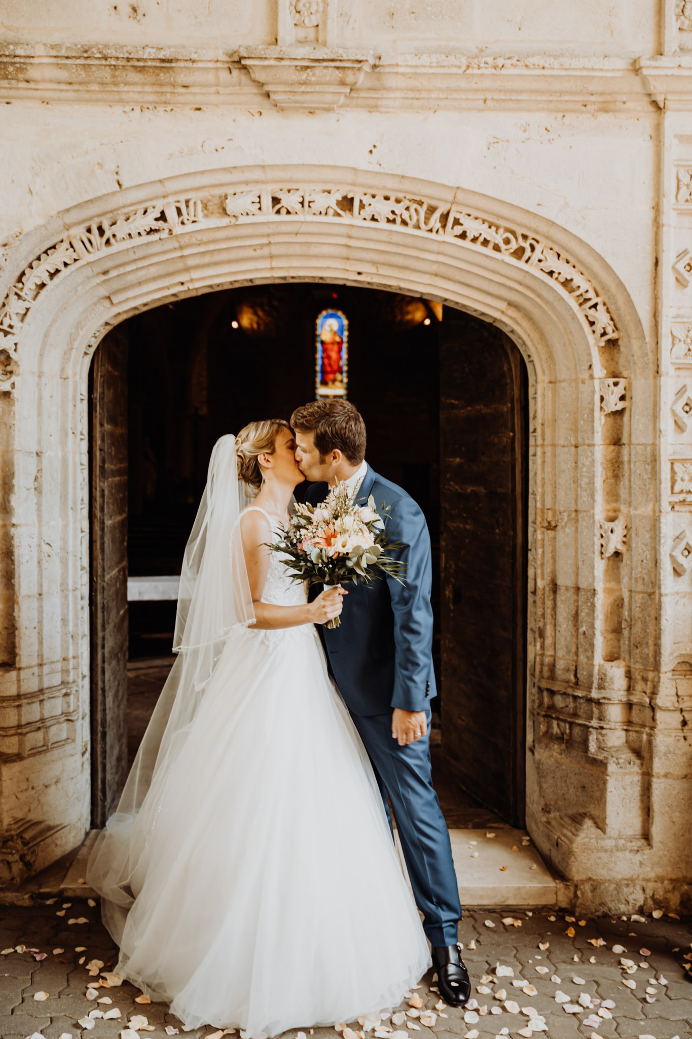 photographe de mariage extérieur de la bastide de cazaubon