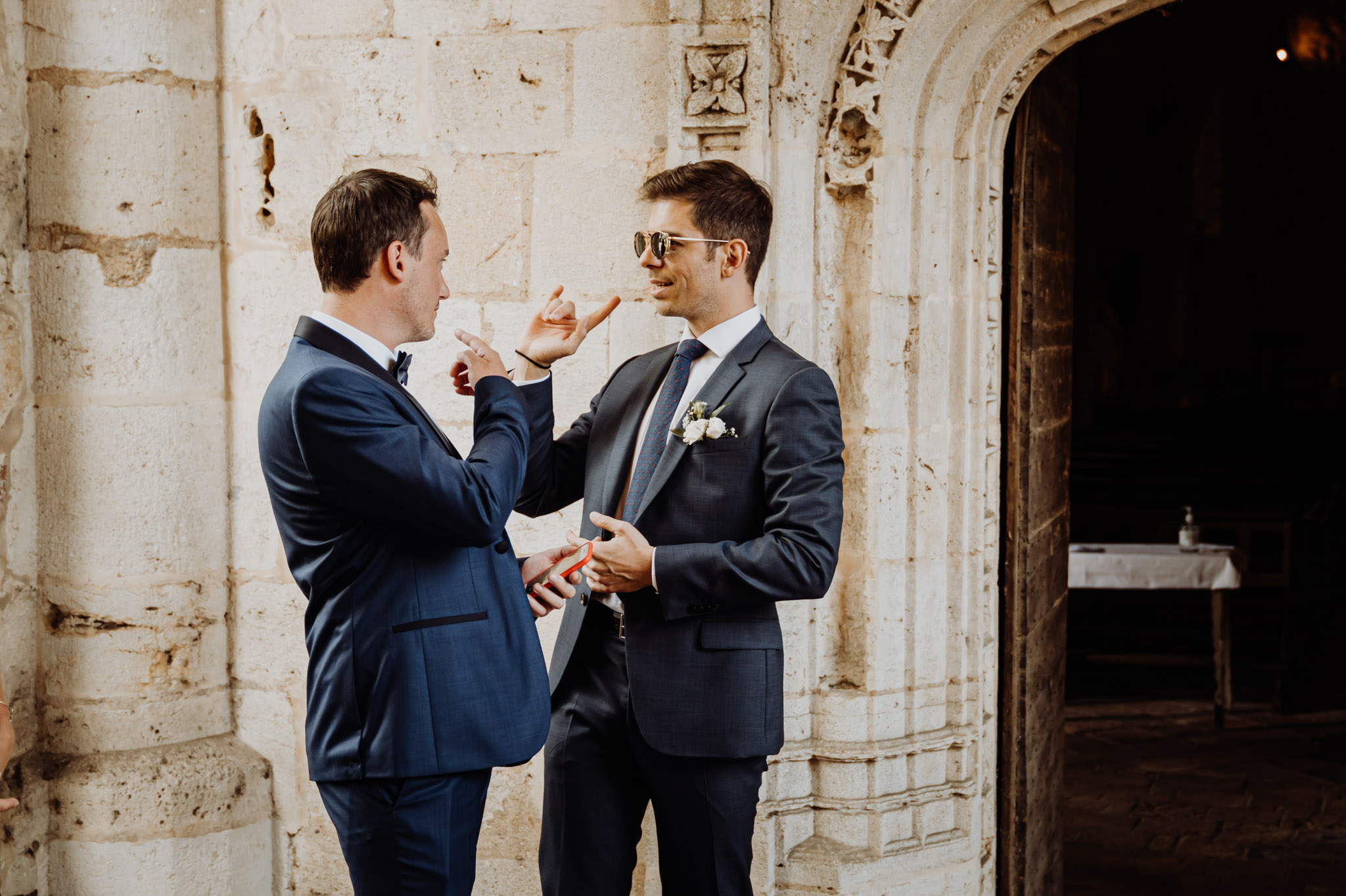 photographe de mariage extérieur de la bastide de cazaubon