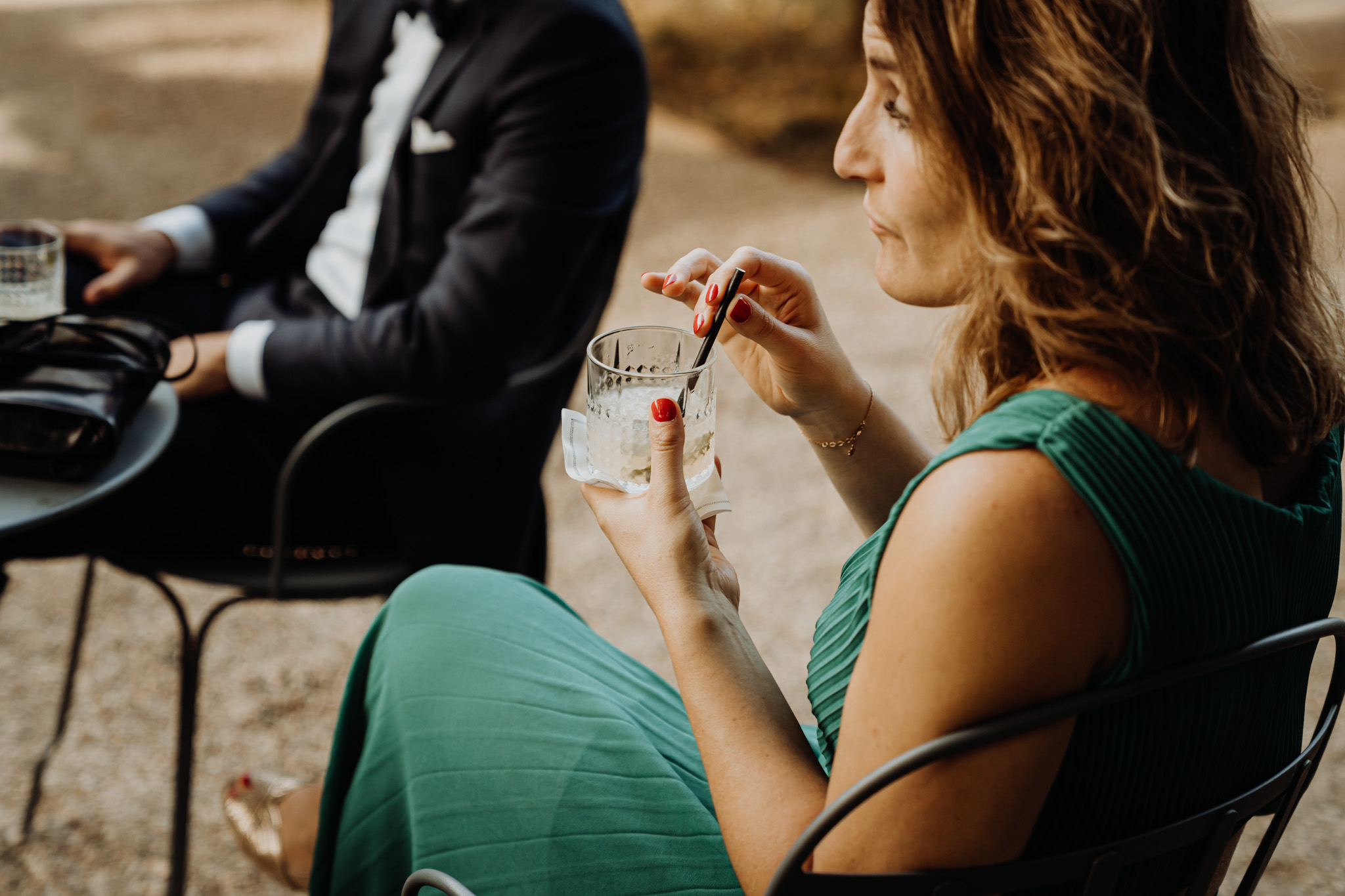 photographe de mariage extérieur de la bastide de cazaubon